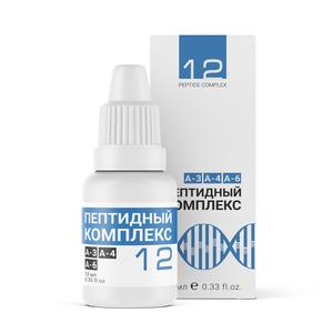 Peptid komplex №12 - Tüdő peptideket tartalmaz